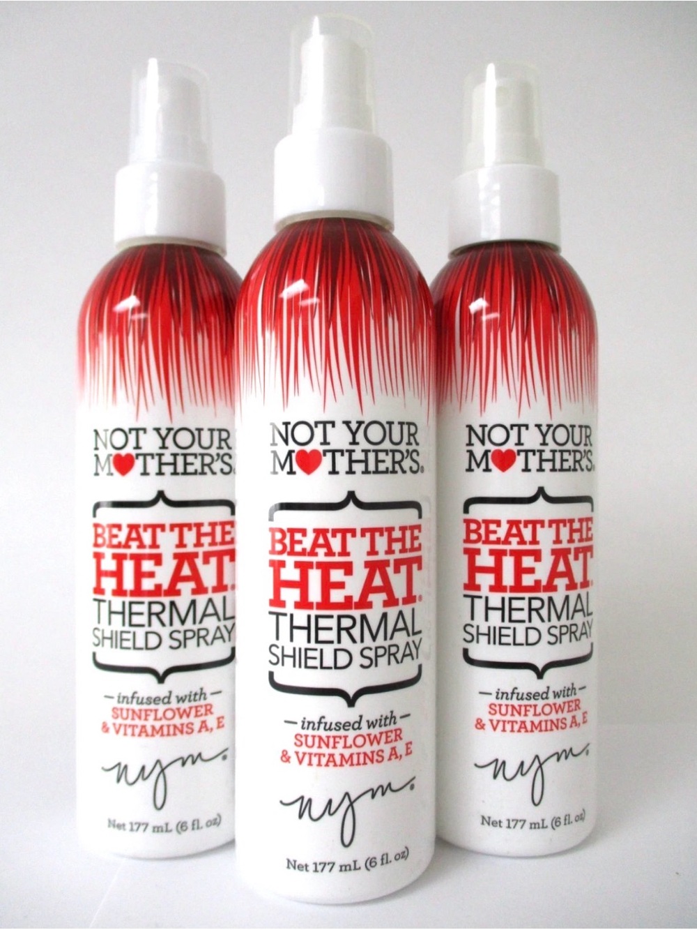 Not Your Mother's Beat The Heat Thermal Shield Heat-Protectant Spray (3-Pack)